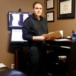 photo of Dr. Kosak in his office